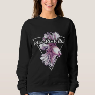 Knoblauch, Siam, Fisch bekämpft Fisch Sweatshirt