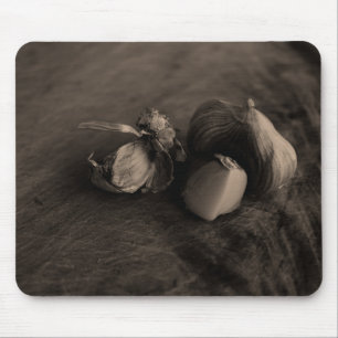 Knoblauch Stillleben Fine Art Fotografie Mousepad