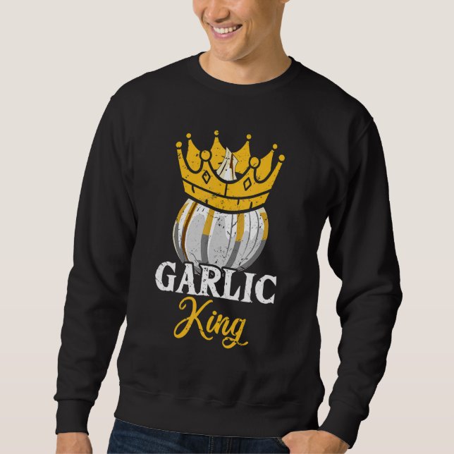 Knoblauch Sweatshirt (Vorderseite)