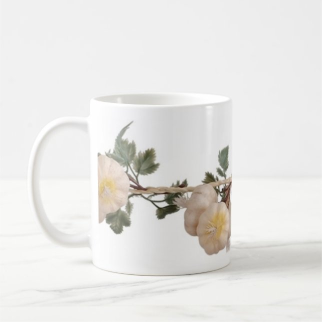 Knoblauch Tasse (Links)