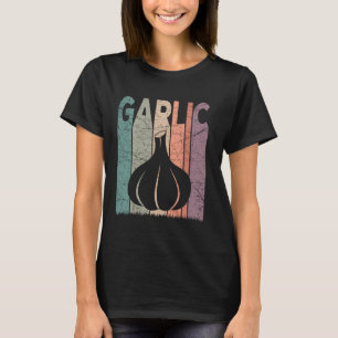 Knoblauch Vintage Knoblauchbauer Retro Gemüse Baue T-Shirt