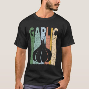Knoblauch Vintage Knoblauchbauer Retro Gemüse Baue T-Shirt