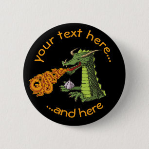 Knoblauchdragon Button