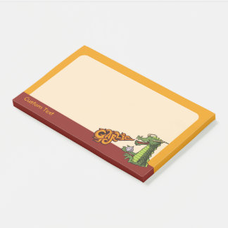 Knoblauchdragon Post-it Klebezettel