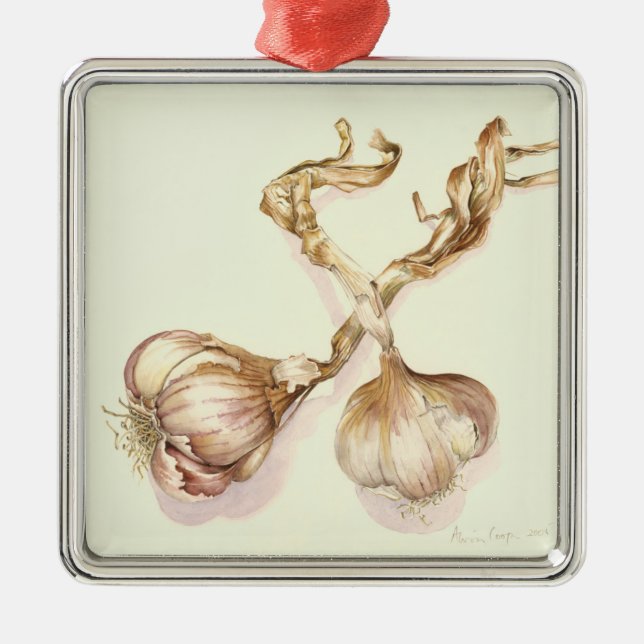 Knoblauchknollen 2005 ornament aus metall (Vorne)