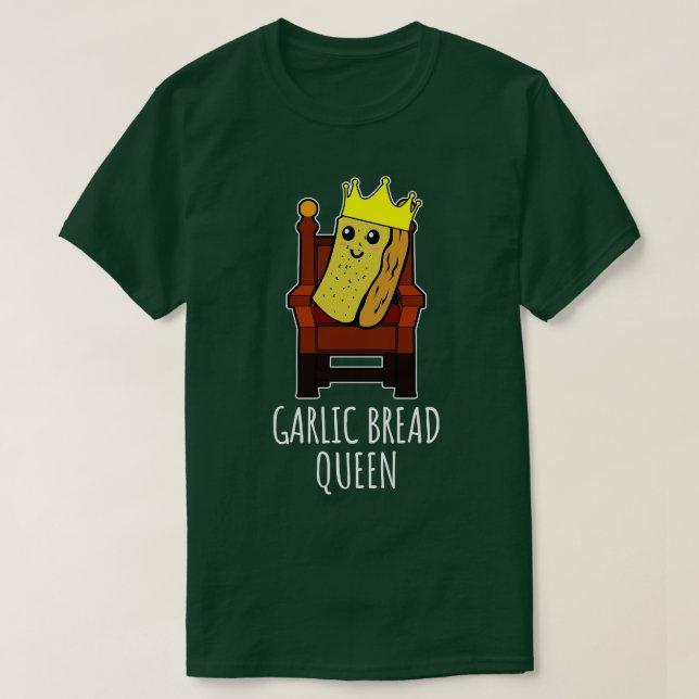 Knoblauchkönigin T-Shirt (Design vorne)