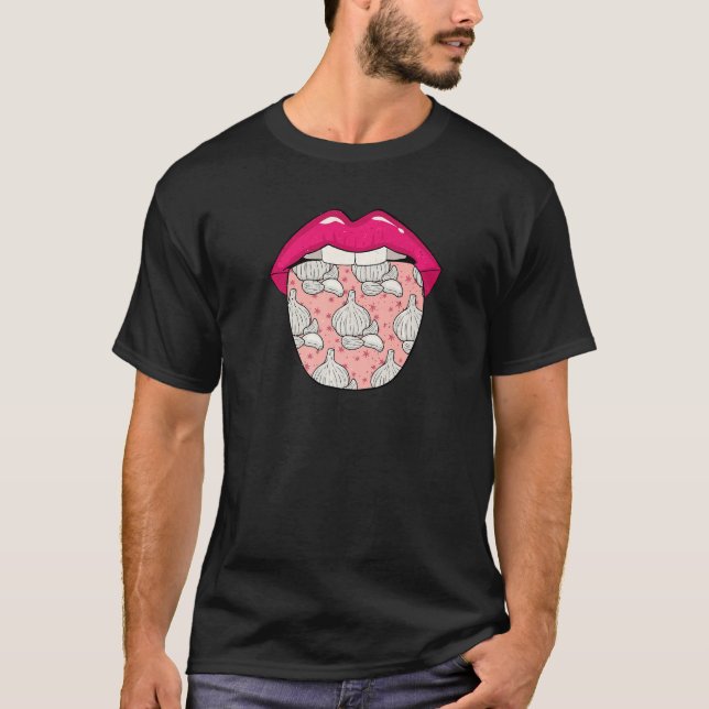 Knoblauchlippen Kräuterkräuchen Köchler Kochen - G T-Shirt (Vorderseite)
