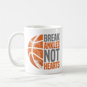 Knöchel brechen, nicht Herzen, Basketballspieler H Kaffeetasse