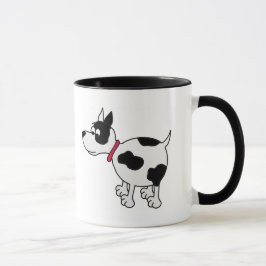 Knöchelbiter-Cartoon-Hundekaffee-Tasse Tasse