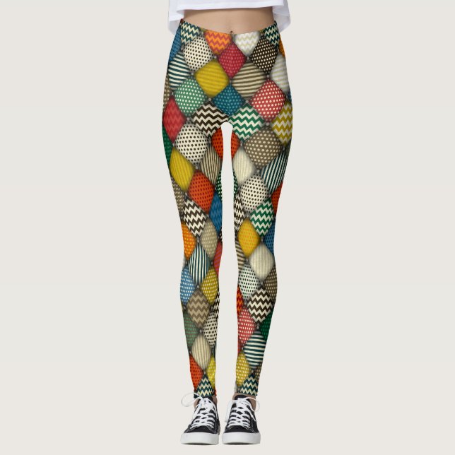 Knöchelretro Leggings (Vorderseite)
