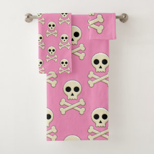 Knochen Badhandtuch Set