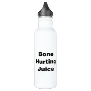 Knochen, der Saft verletzt Edelstahlflasche