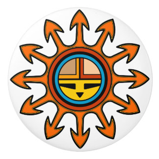 Knochen der südwestlichen Keramik Keramikknauf