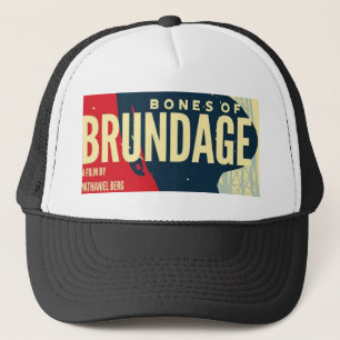 Knochen des Brundage Film-Plakat-Hutes Truckerkappe