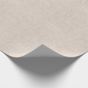 Knochen farbige Leinwand-Beschaffenheit Geschenkpapier