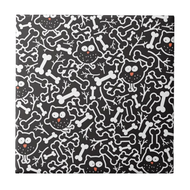 Knochen Fliese (Vorderseite)