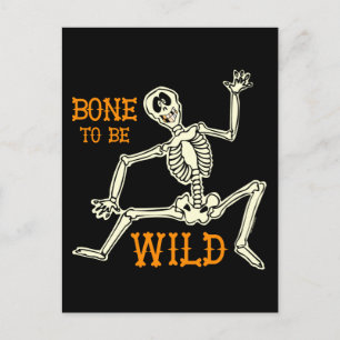 Knochen, frei zu sein postkarte