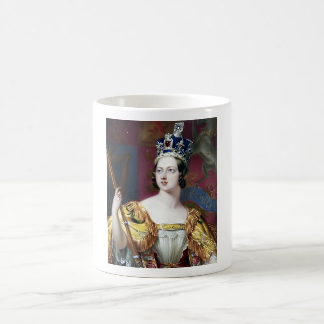 Knochen-Königin Victoria Henrys Pierce Kaffeetasse (Mittel)