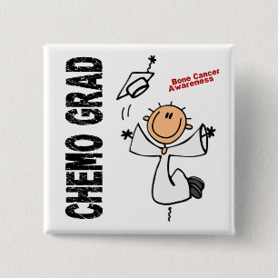 Knochen-Krebs CHEMO ABSOLVENT 1 Button