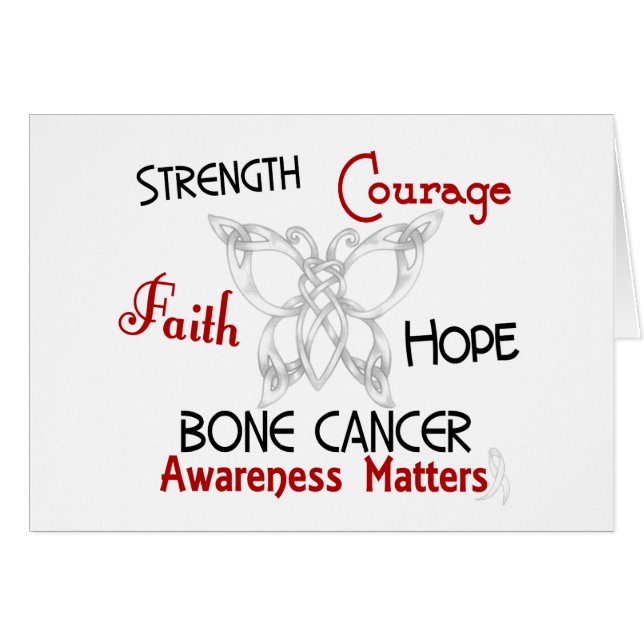 Knochen-Krebs-keltischer Schmetterling 3 (Vorderseite (Horizontal))