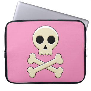 Knochen Laptopschutzhülle