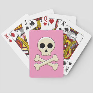 Knochen Spielkarten