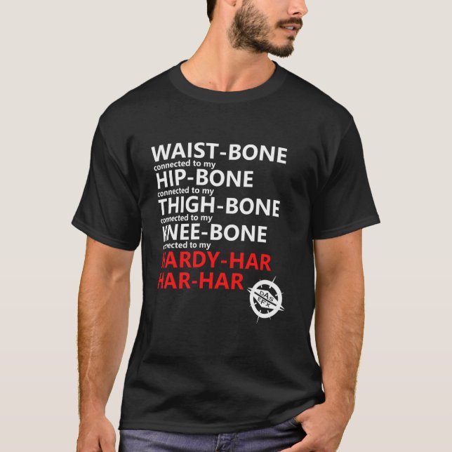 Knochen T-Shirt (Vorderseite)