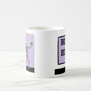 Knochen, um an Halloween wild zu sein, lustiger ta Kaffeetasse