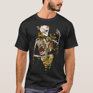 Knochen und Botanik T-Shirt