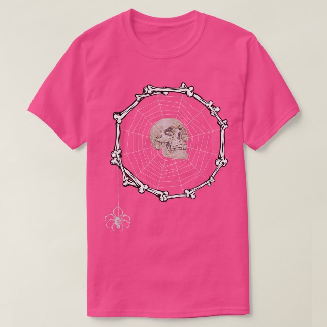 Knochen und Netze T-Shirt (Design vorne)