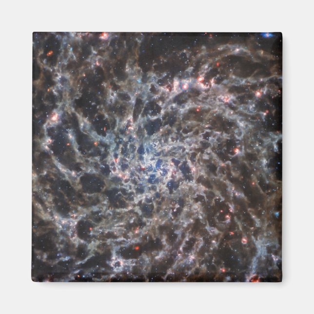 Knochen von Galaxy IC5332 von JWST Magnet (Vorne)