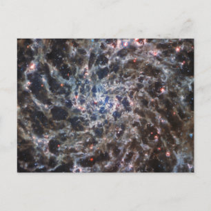 Knochen von Galaxy IC5332 von JWST Postkarte