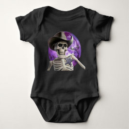 Knochen, Wild zu sein, Skeleton Cowboy Baby Strampler