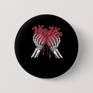Knochen zu Ihrem Valentine - Valentinstag Funny s Button