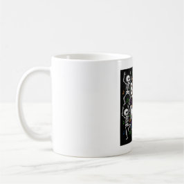 Knochen zu sein wilde Tanzskelette Kaffee Tasse
