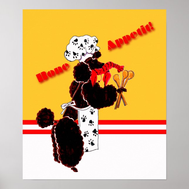 Knochenappetit-Poster Poster (Vorne)