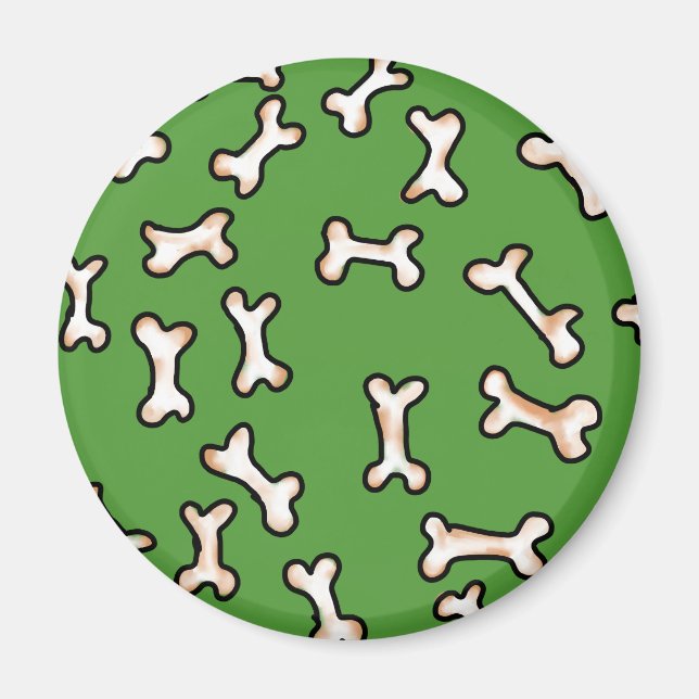 Knochendesign Magnet (Vorne)