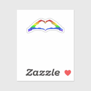 Knochenhandschuhe Aufkleber