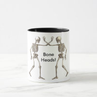 Knochenköpfe Skelette Sparen Boneheads Kaffee