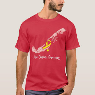 Knochenkrebs-Bewusstseinsbildung für Adam-Geschenk T-Shirt