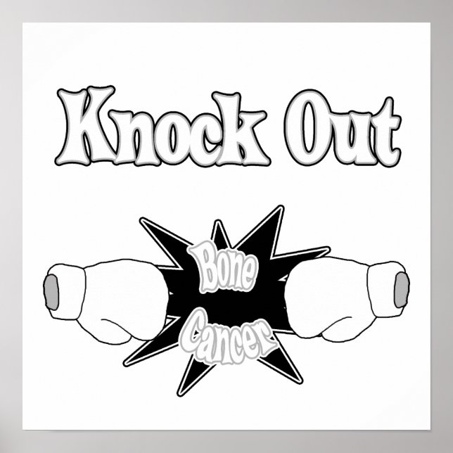 Knochenkrebs Poster (Vorne)