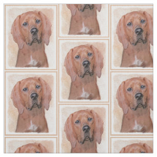 Knochenmalerei - Niedliche Original Hundekunst Stoff