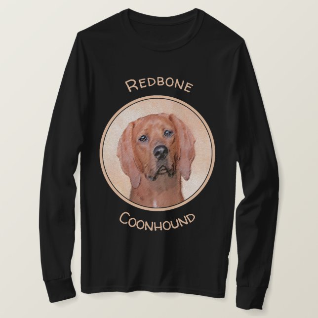 Knochenmalerei - Niedliche Original Hundekunst T-Shirt (Design vorne)