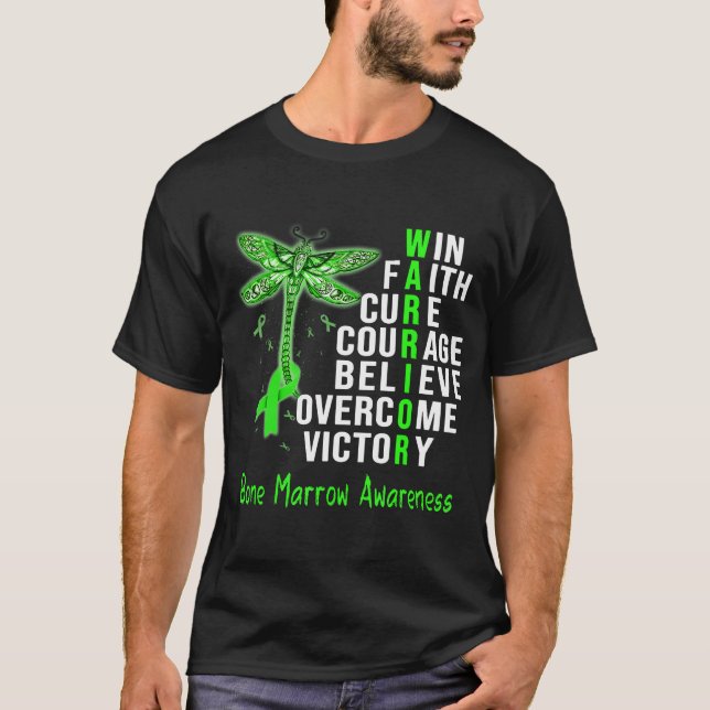 Knochenmark-Krieger-Knochenmark T-Shirt (Vorderseite)