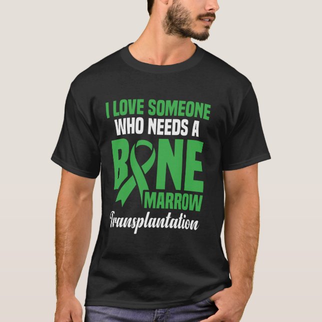 Knochenmark Spender Transplantation Knochenstück M T-Shirt (Vorderseite)