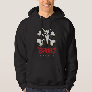 Knochenräder, Retroskateboard zum Shirt. Cla Hoodie