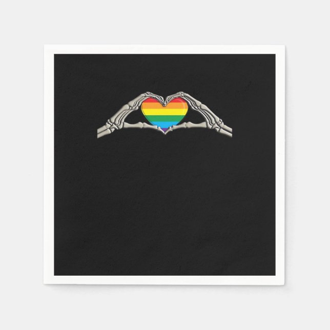 Knochenschmerzen Aktive Herzfunktion Serviette (Vorderseite)