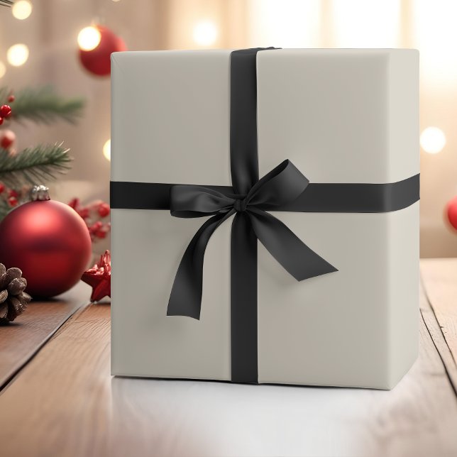 Knochenweiß Solid Color | Classic | elegant Geschenkpapier (Von Creator hochgeladen)