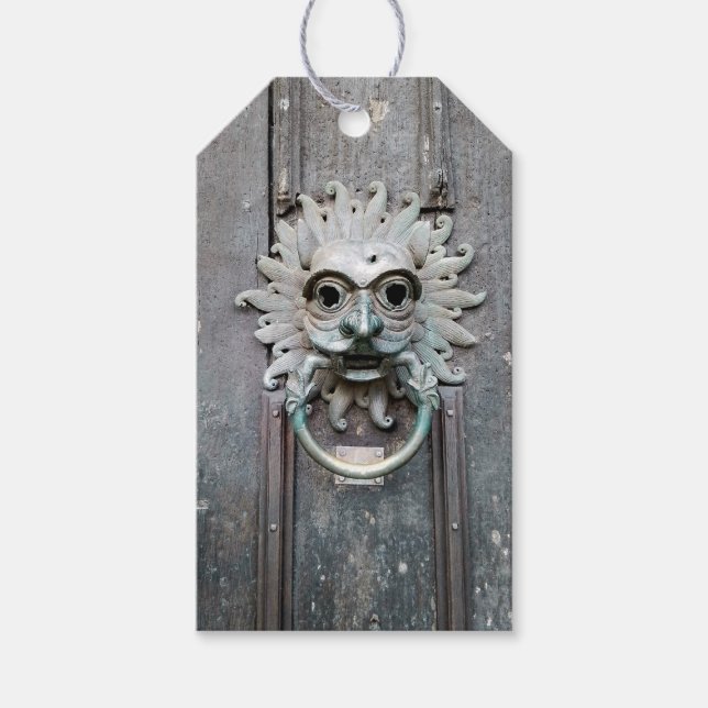 Knock-Klopfen Geschenkanhänger (Vorderseite)