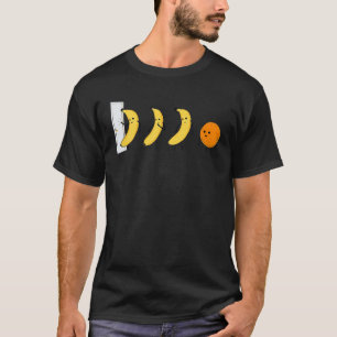 Knock Knock, der da Banane ist Orange T-Shirt